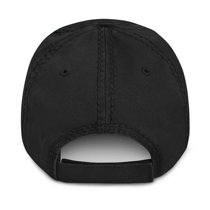 Metropolis 1898 Distressed Black Hat