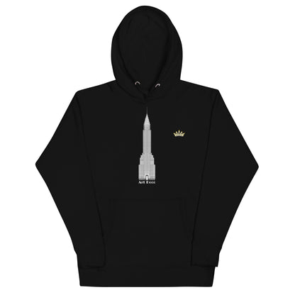 Art Deco Pullover Hoodie