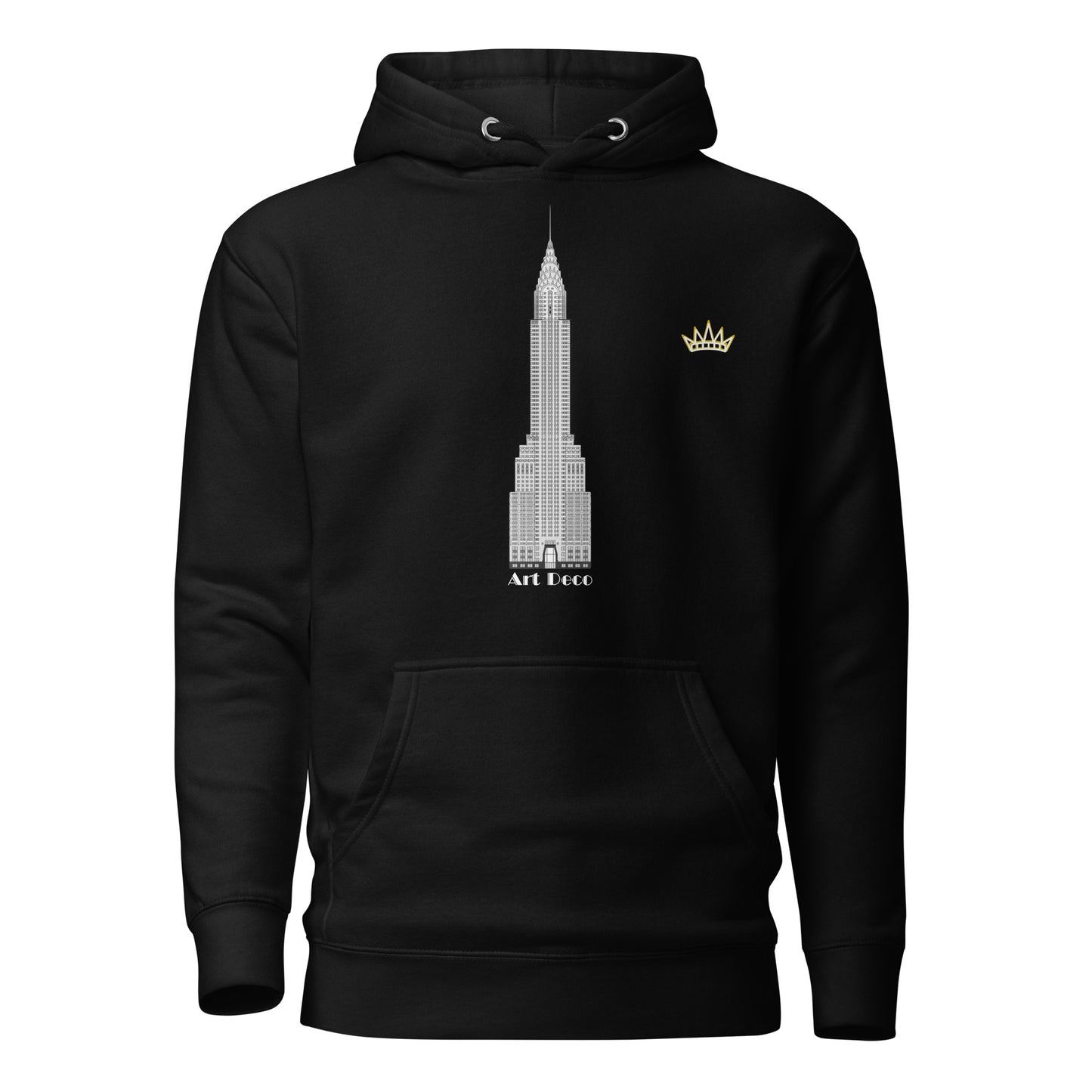 Art Deco Pullover Hoodie