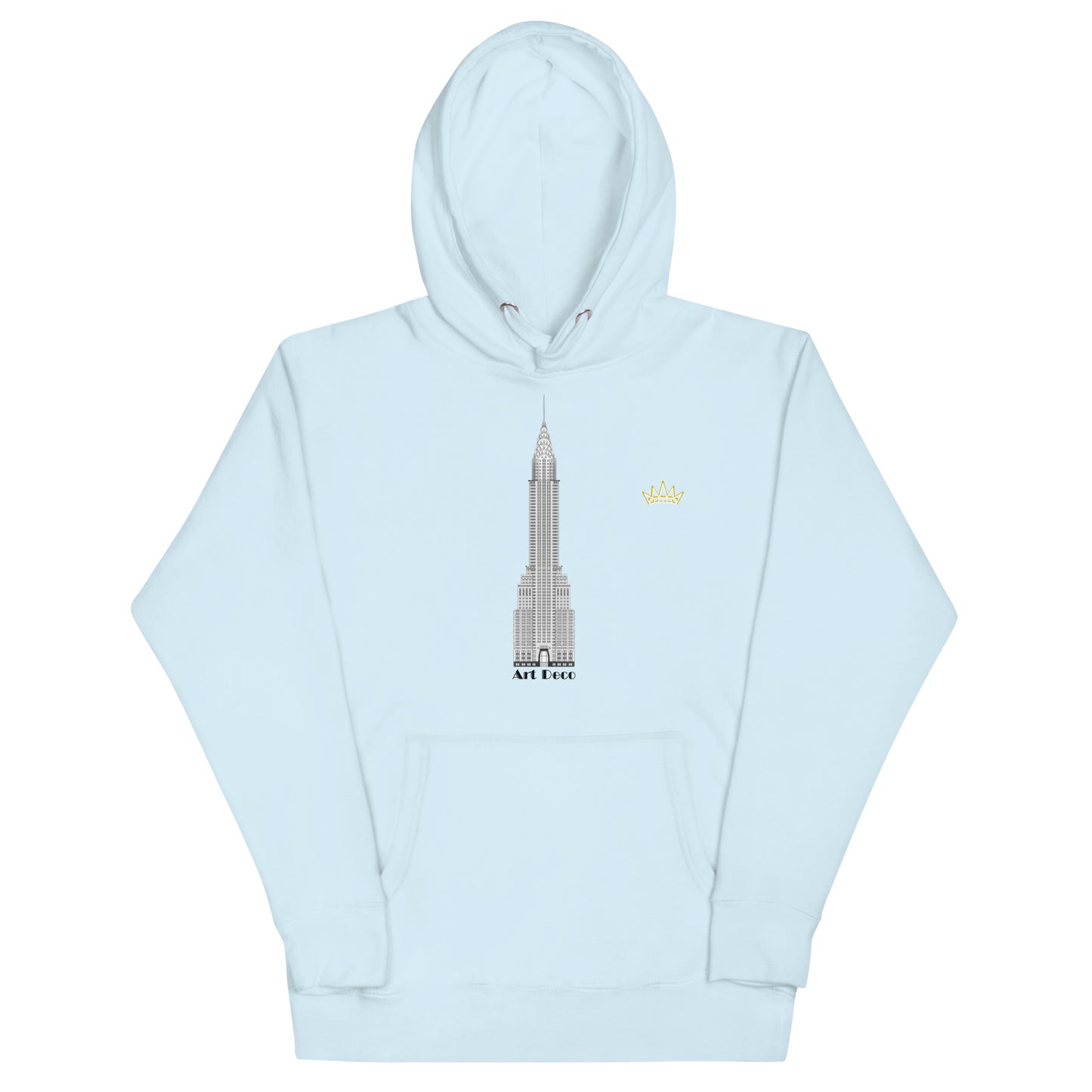 Art Deco Pullover Hoodie