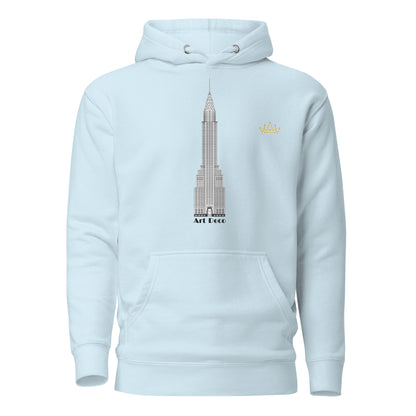 Art Deco Pullover Hoodie