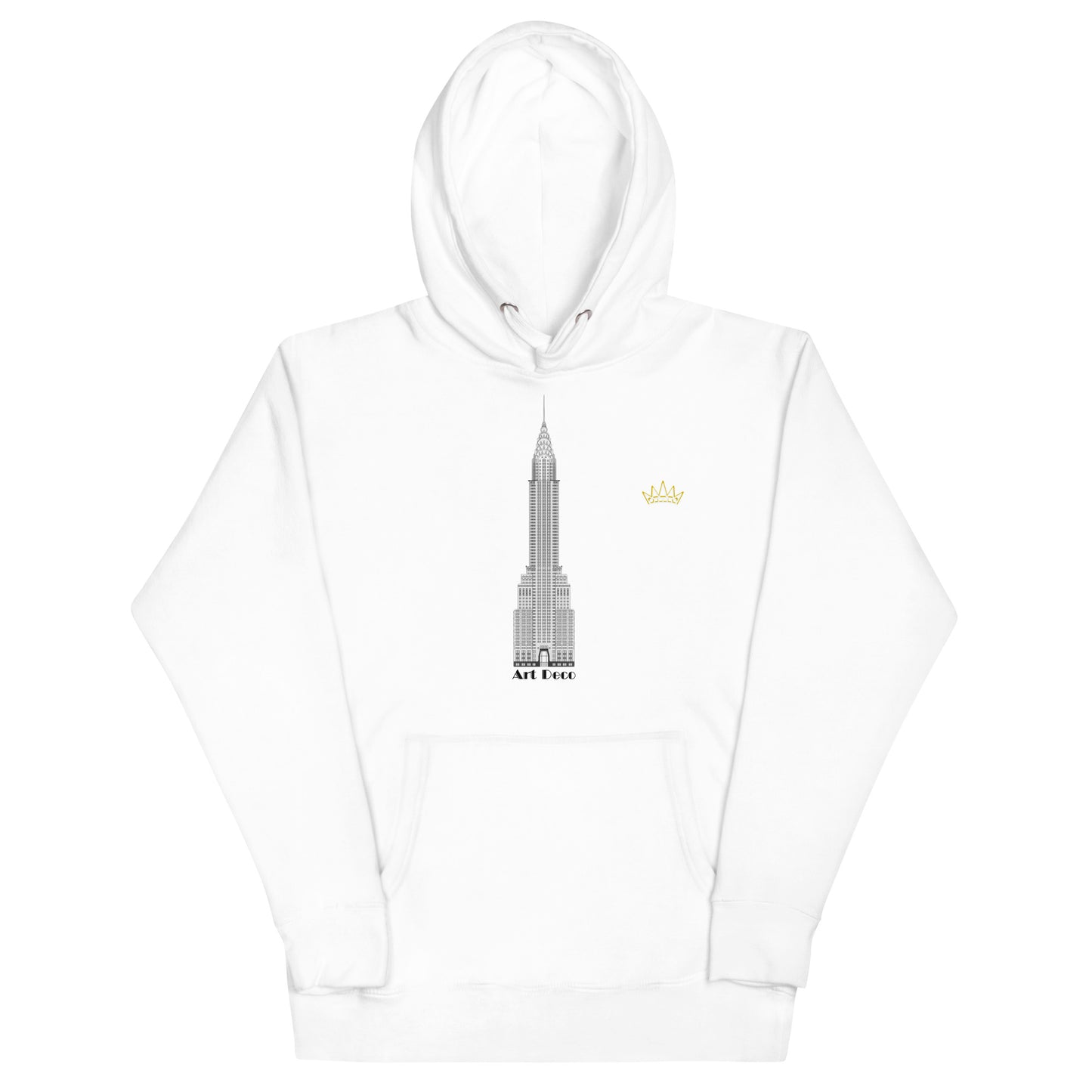 Art Deco Pullover Hoodie