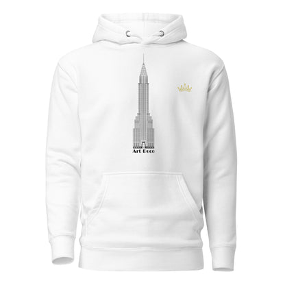 Art Deco Pullover Hoodie