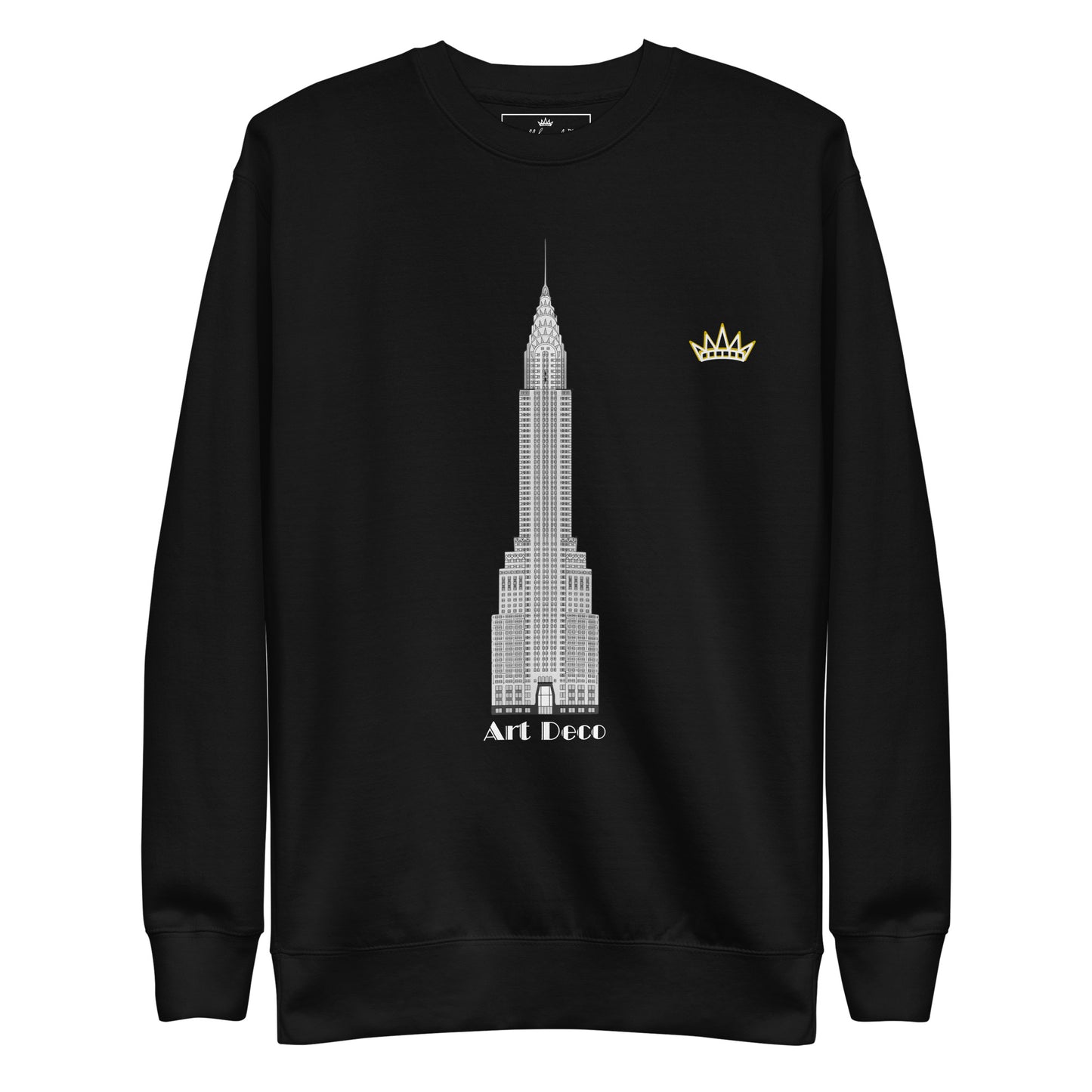 Art Deco Crewneck Sweatshirt